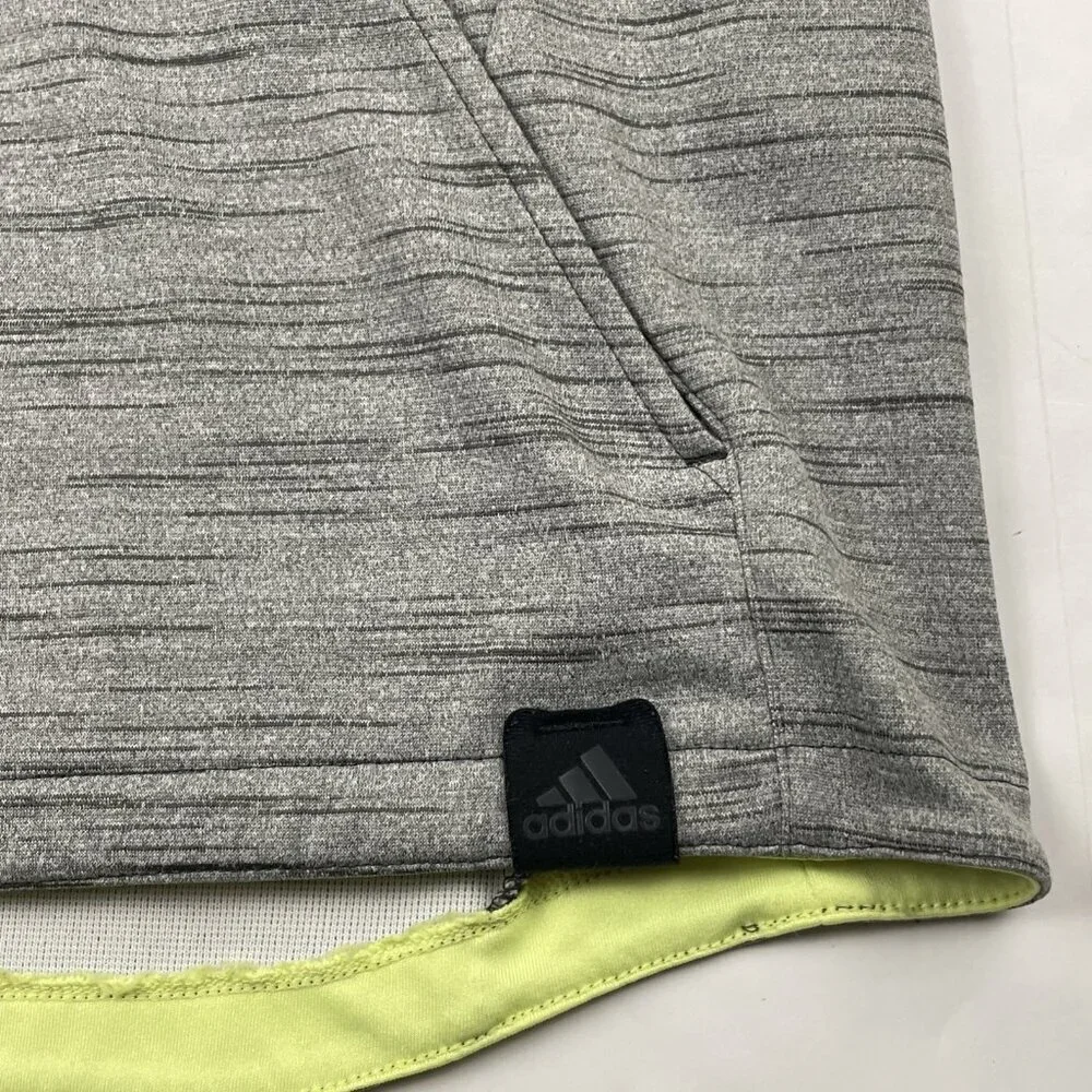 ADIDAS Climalite 1/2 Zip Hoodie Activewear Men’s XL Vapordry Running Light Poly